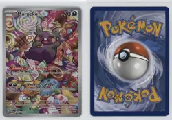 Morpeko Illustration Rare Pokemon Scarlet & Violet Paradox Rift PAR #206 - Image 3