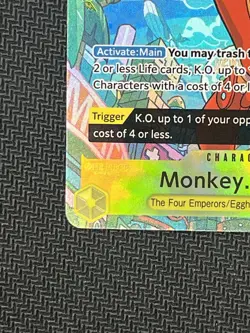 One Piece Monkey D Luffy OP07-109 Treasure Rare Two Legends - Image 5