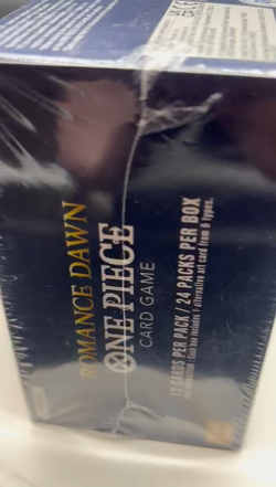 One Piece English OP-01 Romance Dawn Booster Box Sealed - Image 2