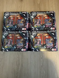 (Lot Of 4) One Piece TCG Illustration Box Vol. 6 - BRAND NEW SEALED - Image 1
