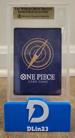 2022 ONE PIECE JAPANESE DECISIVE BATTLE UTA SECRET OP02120 BGS 10 PRISTI G2U - Image 2