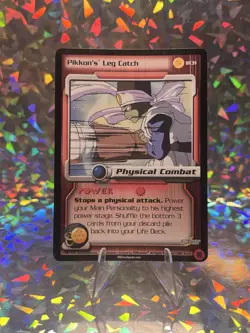 Pikkon's Leg Catch Dragon Ball Z CCG Score IR31 Irwin Promo Card Score LP - Image 1