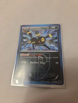 Umbreon 64/116 Plasma Freeze Deck Exclusive Non-Holo Rare Card - Image 2