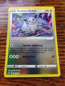 Radiant Eevee SWSH230 SWSH: Sword & Shield Promo Cards Holo - Image 1