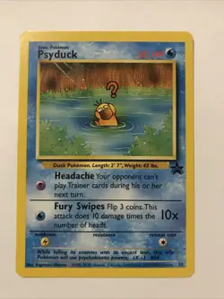 Pokemon Card - Psyduck WOTC Black Star League Promo #20 - Image 1