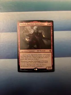 Baeloth Barrityl, Entertainer Commander Legends: Battle for Baldur's Gate Foil - Image 1