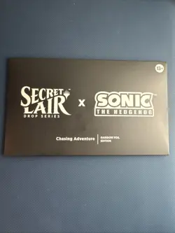 MTG Secret Lair x Sonic the Hedgehog Chasing Adventure (Rainbow Foil) New Sealed - Image 1