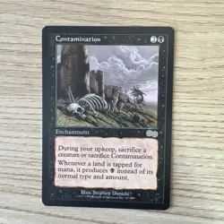 Contamination - Urza's Saga - NM - MTG - Image 1