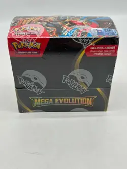 Pokemon TCG Mega Evolutions Base Set Booster Box Sealed - Image 1