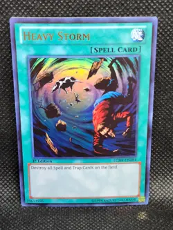 Yugioh Heavy Storm LCJW-EN284 LP Condition - Image 1
