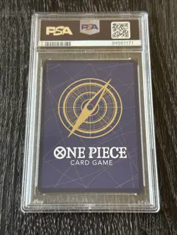 2024 One Piece OP07 500 Years In The Future #085 Stussy SR PSA 10 - Image 2