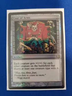 MTG Coat of Arms Premium Deck Series: Slivers Foil Card NM - Image 1