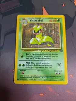 Pokemon TCG Card Victreebel (14) Holo Rare Jungle 14/64 MP - Image 1