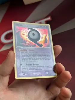 UNOWN Z Z/28 EX Unseen Forces HOLO rare Pokemon TCG card CLEAN NM+ - Image 3