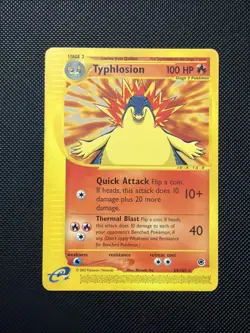 Typhlosion 64/165 Non-Holo Rare Card Expedition Base Set LP-MP - Image 1