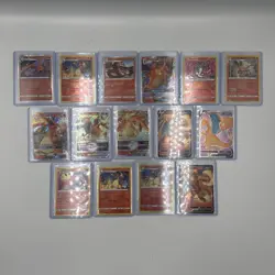 Charizard Lot Of 15 Pokemon Cards Vstar V Gx And Others All Unique - Image 1