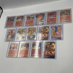 Charizard Lot Of 15 Pokemon Cards Vstar V Gx And Others All Unique - Image 2