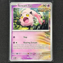 Scream Tail - 086/182 - Non Holo - Paradox Rift - Pokemon Card - NM/M - Image 1