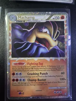 Machamp Pokemon Card Stage 2 Holo Rare HP 150 - Image 1