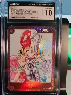 Uta (Premium Card Collection -ONE PIECE FILM RED Edition-) OP01-005 CGC 💎 10! - Image 1