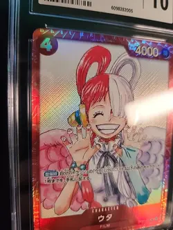 Uta (Premium Card Collection -ONE PIECE FILM RED Edition-) OP01-005 CGC 💎 10! - Image 2