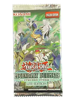 Yu-Gi-Oh! TCG 2020 Legendary Duelist: Synchro Storm 1st Ed. 3 Card Lite Ed. - Image 1