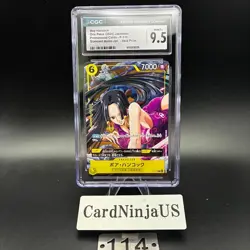 CGC MINT+ 9.5 Boa Hancock P-115 Promo Card V JUMP Limited One Piece Card game - Image 1