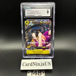 CGC MINT 9 Boa Hancock P-115 Promo Card V JUMP Limited One Piece Card game 148 - Image 1