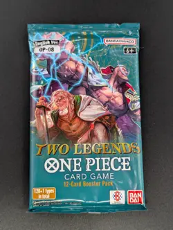One Piece Trading Card Game Two Legends Booster Box OP-08 (24) Sealed Packs - Image 2