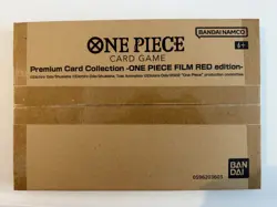 One Piece TCG Premium Card Collection Film Red Edition ENG Sealed Free Shipping - Image 1