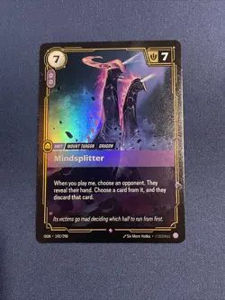 Riftbound Origins Mindsplitter Foil card OGN 192/298 League of legends - Image 1