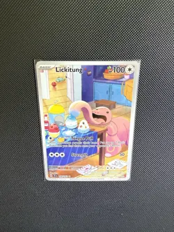 Pokemon Card TCG - Lickitung 180/162 Illustration Rare Temporal Forces - Image 1