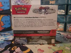Pokemon TCG Stellar Crown Booster Box – Factory Sealed - Dent/Crease - Image 5