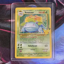 Pokemon- Venusaur Holo Celebrations Classic Collection Card 15/102 LP - Image 5