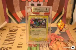 2006 Pokemon Gyarados EX Holon Phantoms Reverse Holo Foil #8 BGS 9 - Image 1