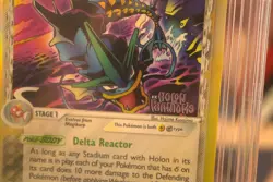 2006 Pokemon Gyarados EX Holon Phantoms Reverse Holo Foil #8 BGS 9 - Image 2