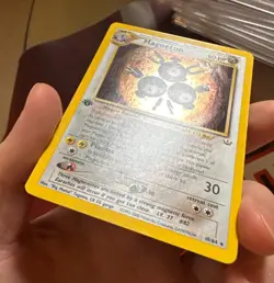 MAGNETON 10/64 Neo Revelation 1st EDITION HOLO rare Pokemon TCG card NM - Image 2