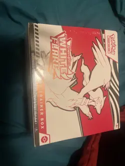 Pokemon Scarlet and Violet TCG White Flare Elite Trainer Box ETB - Image 1