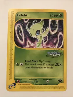 Pokemon Celebi 50 Promo WOTC NM Near Mint - Image 1