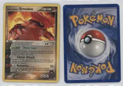 Team Magma's Groudon Pokemon EX Magma vs Aqua #9 2004 - Image 3