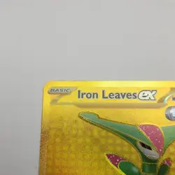 Pokemon Iron Leaves ex 213/162 SV05 Temporal Forces Hyper Rare Holo 220 HP - Image 5
