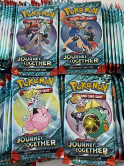 Lot of (125) Pokemon TCG Journey Together Booster Packs Sealed - Image 2