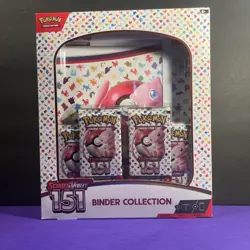 Pokemon TCG Scarlet & Violet Pokemon 151 Binder Collection New Sealed - Image 1