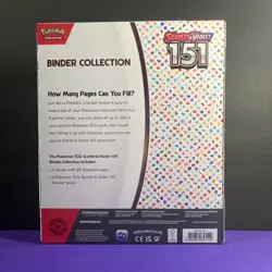 Pokemon TCG Scarlet & Violet Pokemon 151 Binder Collection New Sealed - Image 2