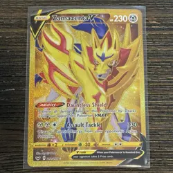 Zamazenta V 212/202 Pokemon TCG SWSH01: Sword & Shield Base Set Secret Rare NM - Image 1