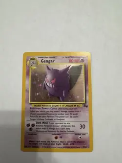 Pokemon Gengar Fossil Holo Rare 5/62 Unlimited Mint Condition PSA 10 Contender - Image 1