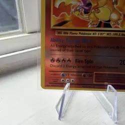 2016 Pokemon XY Evolutions Charizard Reverse Holo #11/108 - Image 5