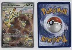 Dudunsparce Illustration Rare Pokemon Scarlet & Violet Paldea Evolved SV02 #229 - Image 3