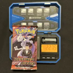 VERY HEAVY 🔥22.75🔥 Pokemon TCG Destined Rivals Booster Pack SEALED - Image 1