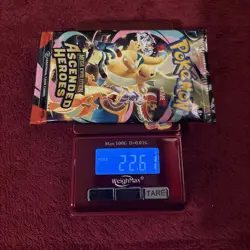 SUPER HEAVY! 22.61g 🌟Ascended Heroes🌟 Pokemon TCG Booster Pack. Sealed - Image 1